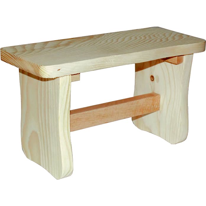 SGABELLO IN LEGNO 40X20XH22 CM- ZAKLAD DRZEWNY JAVOR- 8,0 pz - 2