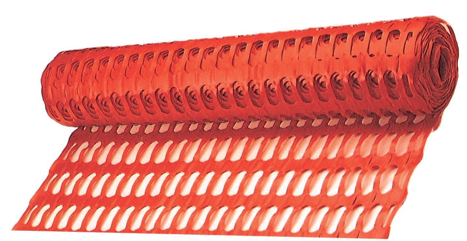 RETE DA CANTIERE H 1,2X50 M 150 GR/M2 ARANCIO - 2