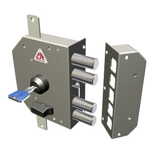 C.R. 3250 K55 SERRATURA DX CHIAVE RADIALE CIL 60 MM- DOM-CR- 1,0 pz - 2