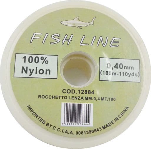 Lenza in Nylon D 0,4 mm Rocchetto 100 m China T Max 6044 12 Pezzi - 2