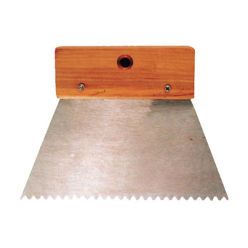 SPATOLA DENTATA CM.18- 12,0 pz - 2