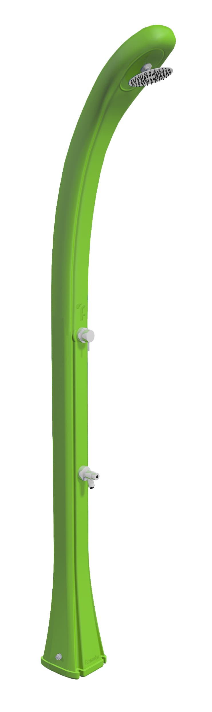 DOCCIA SOLARE 28 L H 216 CM  SO HAPPY VERDE- 1,0 pz - 2