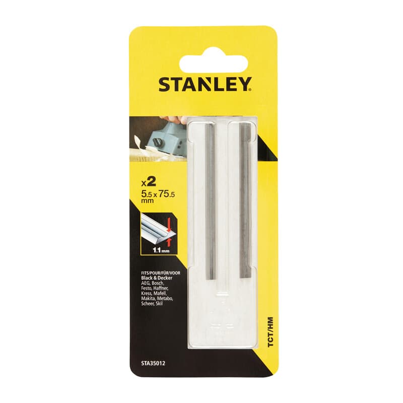 PIRANHA STANLEY STA35012 (X35012)  LAME PIALLETTO TCT 75 MM 2 PZ- STANLEY- 1,0 confezione - 2