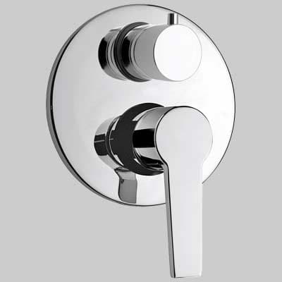 Rubinetto Miscelatore Doccia Incasso con Deviatore le Mans Cromo Paini - 2