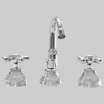 Combinazione Bidet Bocca Alta Liberty Cromo Paini - 2