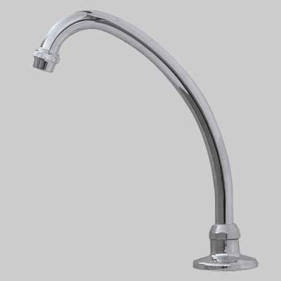 Bocca di Erogazione Girevole Canna Jota Made in Italy ½ Cromo - 2