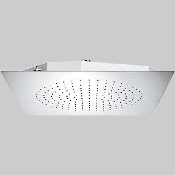 Soffione Doccia da Incasso a Soffitto Supermirror 500 x 500 x 2 mm Made - 2