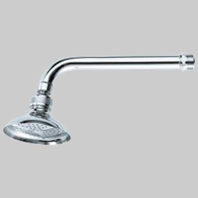 Braccio Doccia con Soffione California ½ Cromato Made in Italy - 2