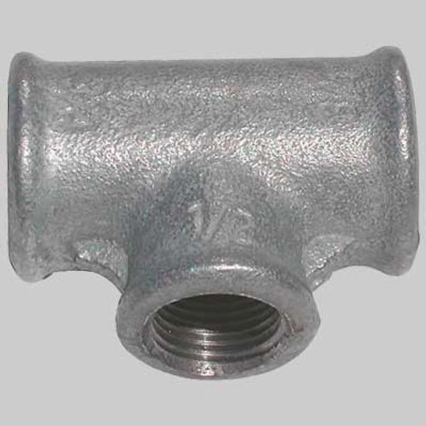 Tee Ridotto Zincato 11/4 x 1/2 x 11/4 Made in Italy - 2