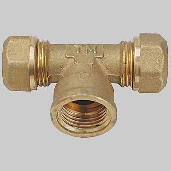Raccordo Tee Femmina con Ogiva P.t.e.f. 12 x 1/2 x 12 1/2 Tiemme - 2