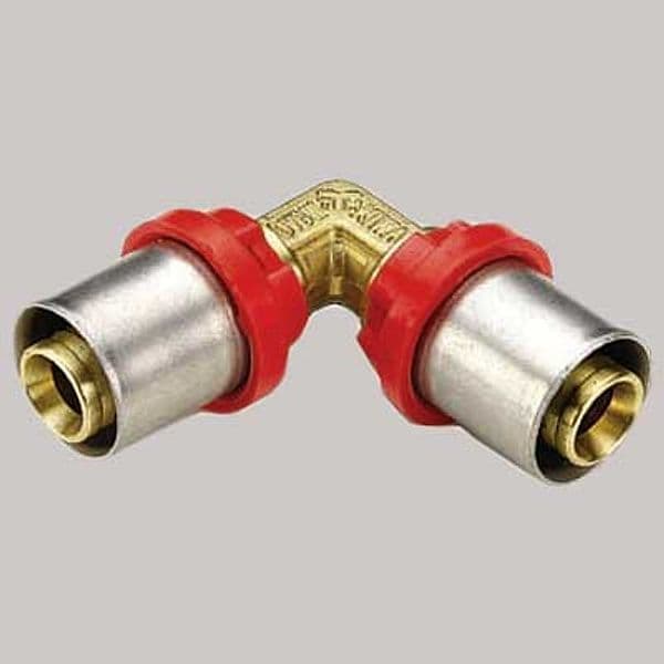 Raccordo Curvo Doppio a Pressare Tiemme 16 x 16 - 2