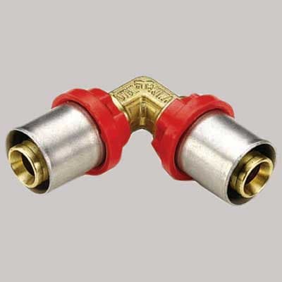 Raccordo Curvo Doppio a Pressare Tiemme 20 x 20 - 2