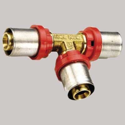 Raccordo Tee a Pressare Tiemme 26 x 26 x 26 - 2