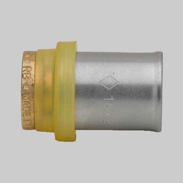 Tappo a Pressare per Gas 20 Rubinetterie Bresciane - 2