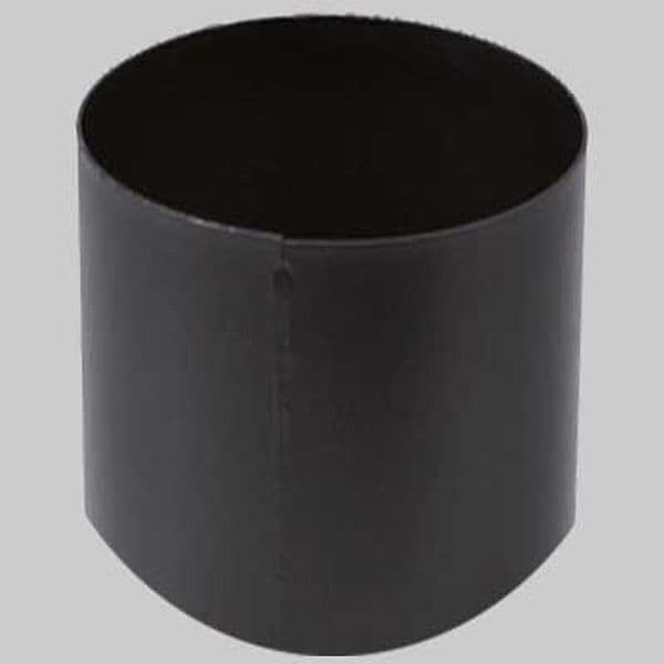 Rosone di Finitura Nero Opaco Ø 150 Made in Italy - 2