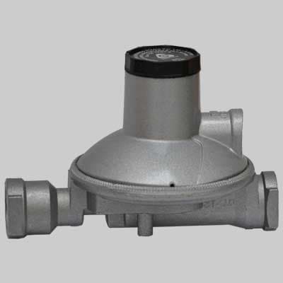 Regolatore Gas Bassa Pressione a Norma 10 kg ½ x ½ Made in Italy - 2