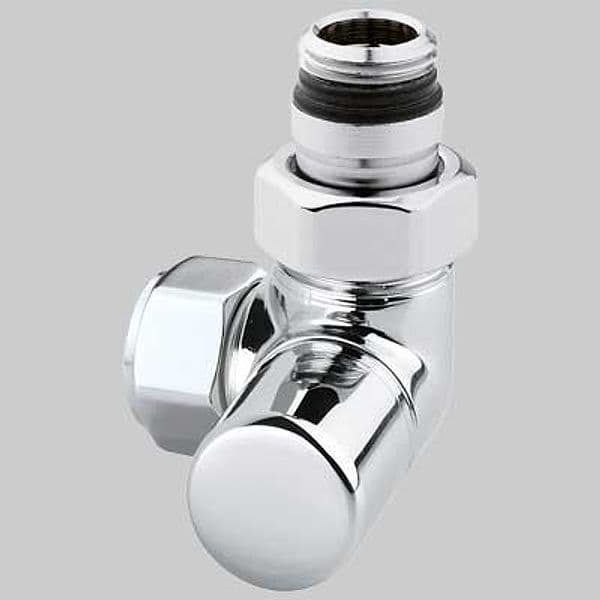 Detentore D Arredo ad Angolo Destro Cromo 1/2 x 2419 Arteclima - 2