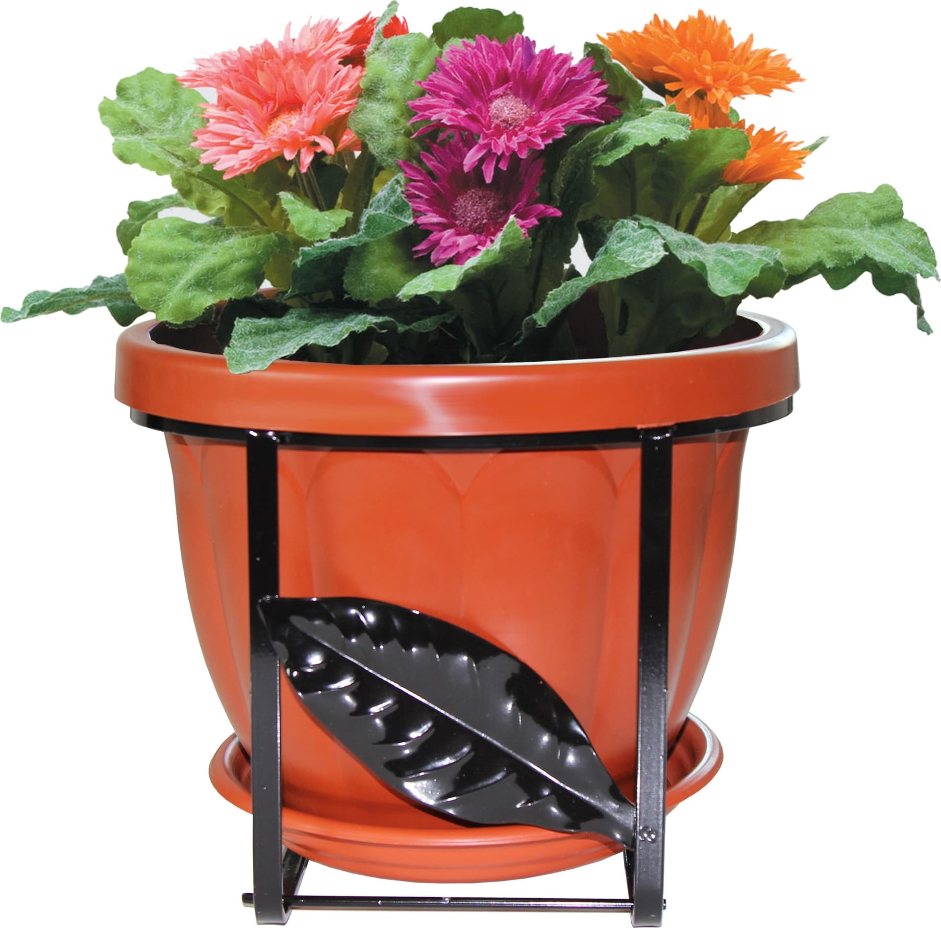 Set Balconi Fioriti Tondo Ø 25 cm 6 Pezzi - 2