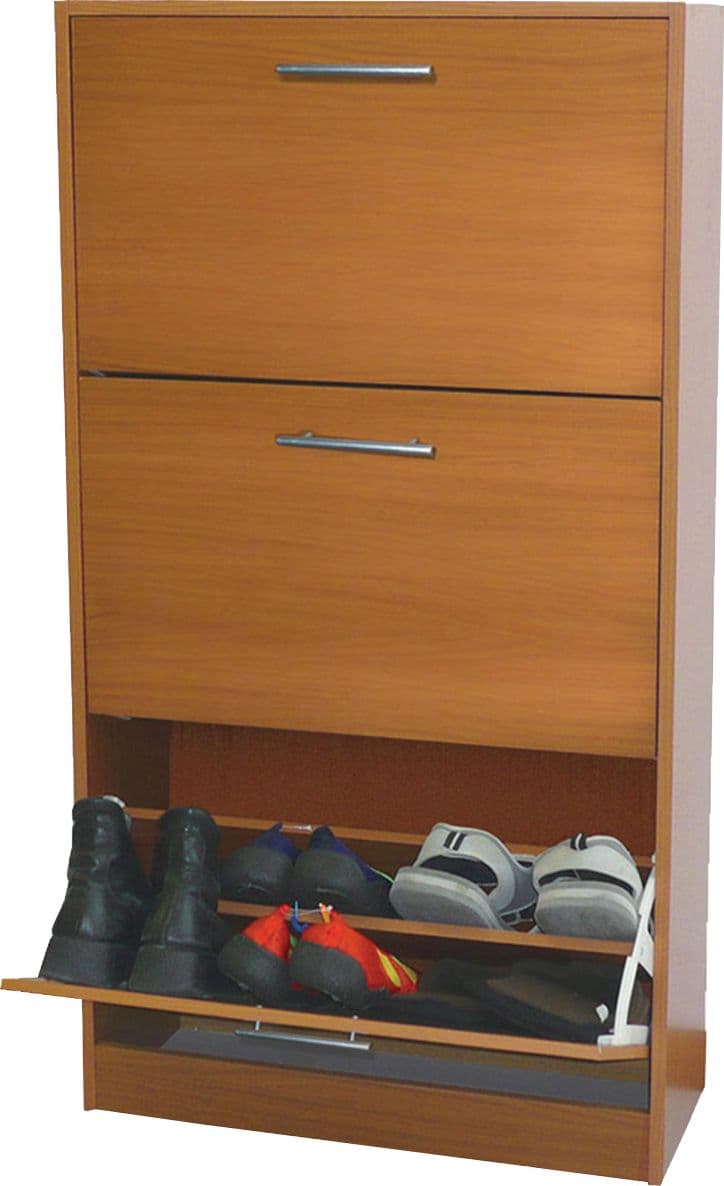 Kit Scarpiera 3 Ribalte Twice 62 x 24 x 110 Ciliegio - 2