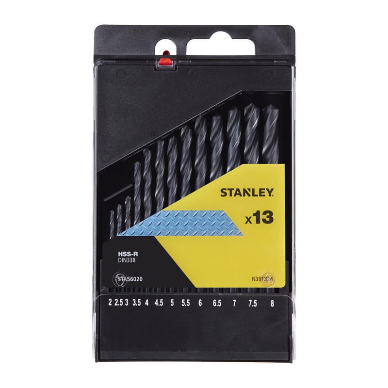 PIRANHA STANLEY STA56020 (X56020) CASSETTA 13 PUNTE HSS- STANLEY- 1,0 pz - 2