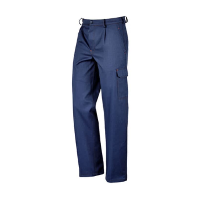 PANTALONE SUPER CARGO MULTITASCHE BLU TG.48- 1,0 pz - 2
