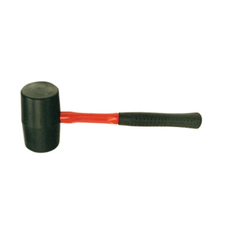 MAZZUOLA TESTA IN GOMMA 45 MM M/FIBERGLASS 80310- 1,0 pz