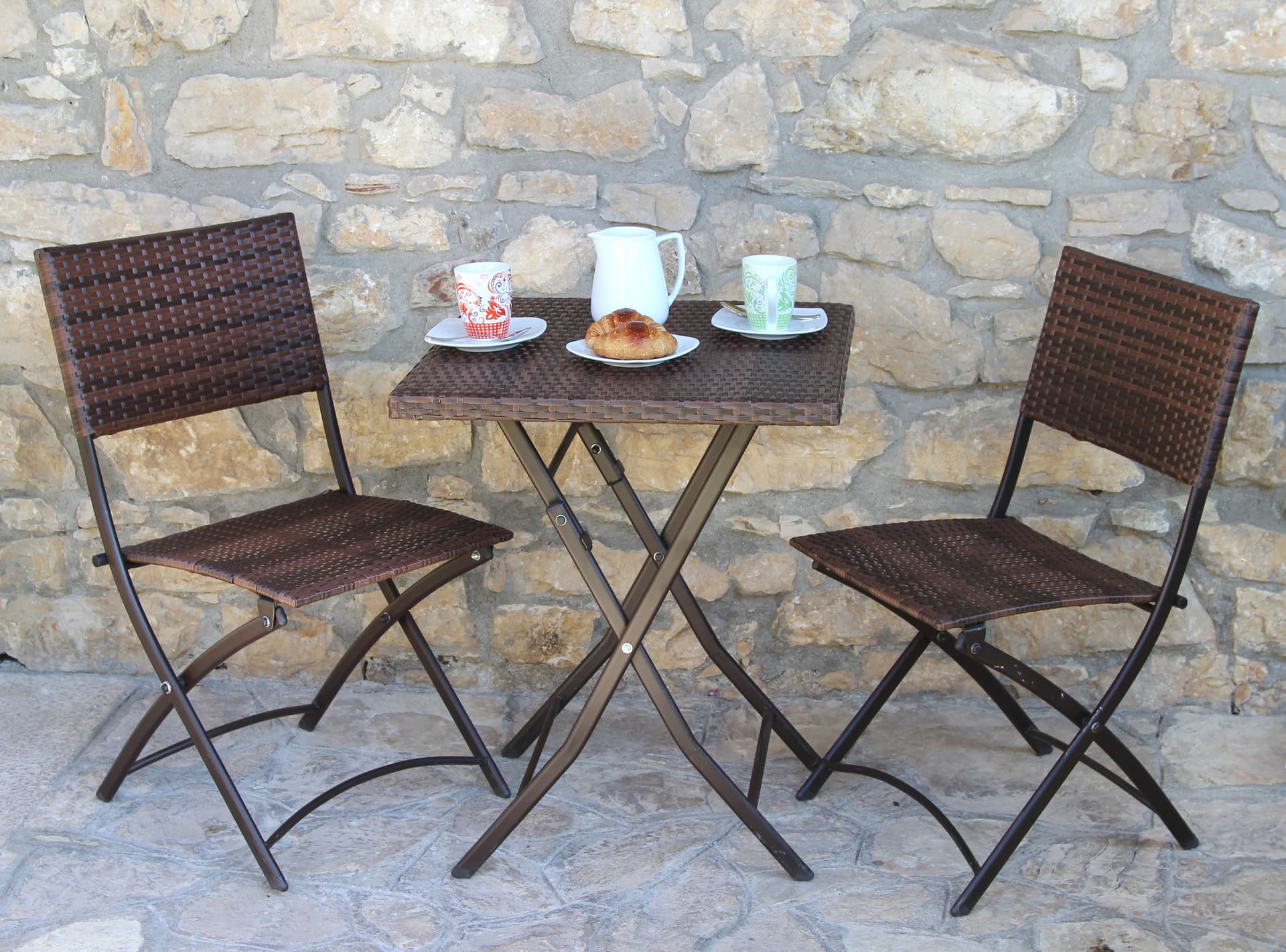 SET DUETTO- TAVOLINO + 2 SEDIE- 1,0 confezione - 2