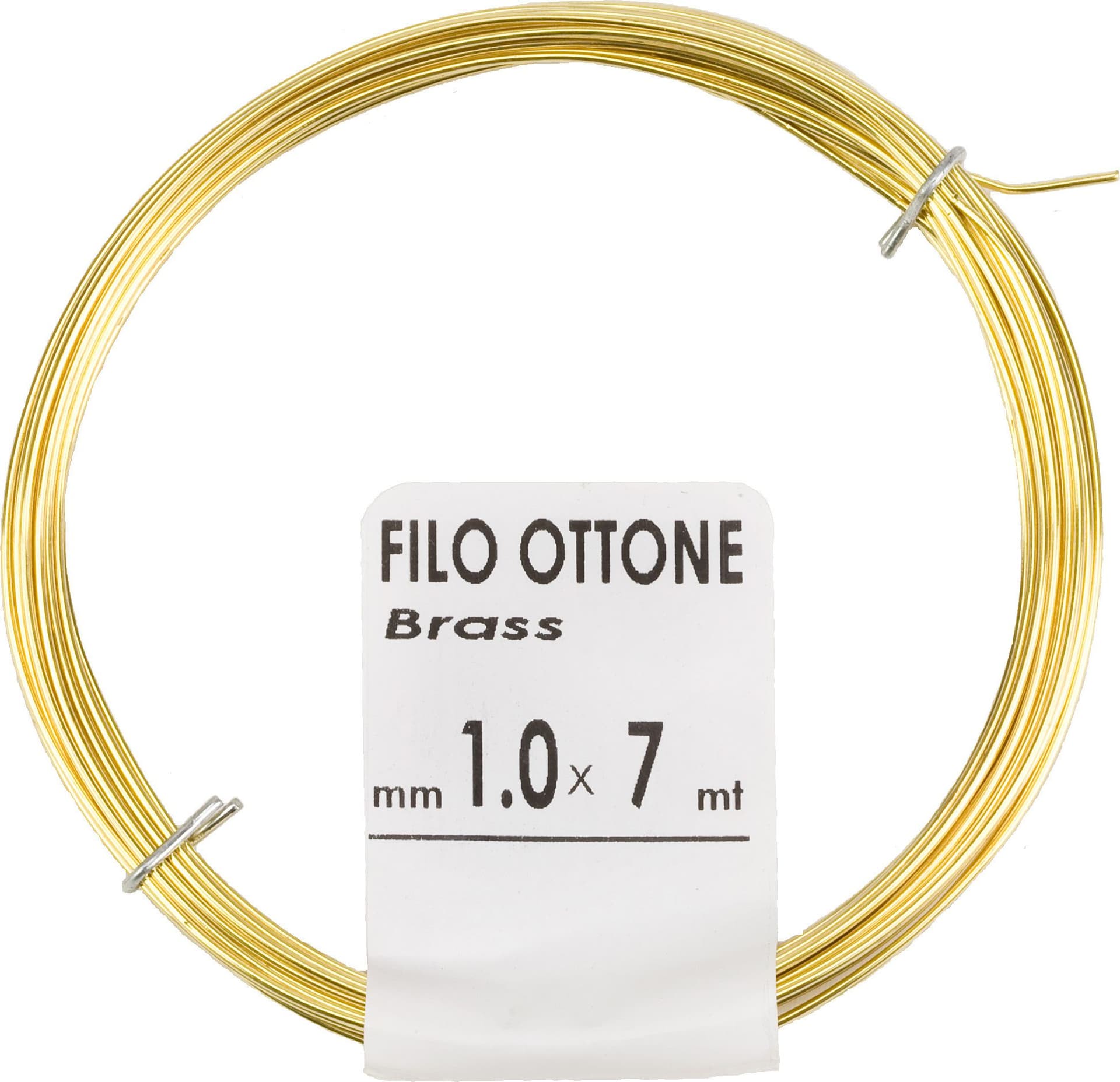 Matassina Filo Ottone Ø 0,6 mm 20 m Filotecnica 20 Pezzi - 2