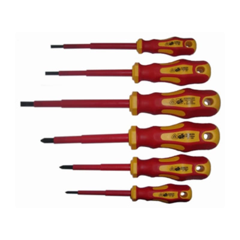 SERIE 6 CACCIAVITE C/ISOLAMENTO VDE*- 6,0 confezione