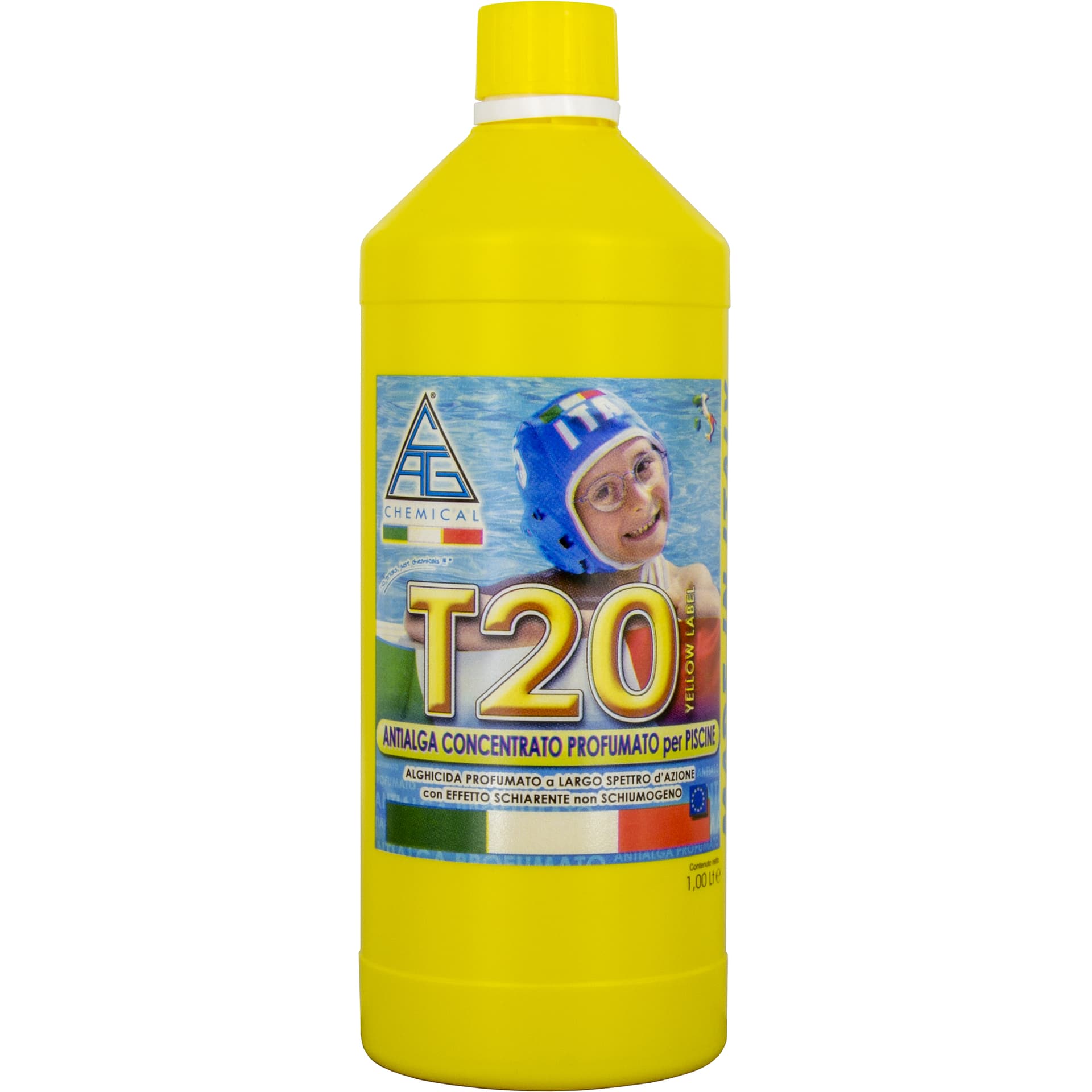 ANTIALGHE PER PISCINA PROFUM CONCENT T20YL 1 L- CAG CHEMICAL- 12,0 pz - 2