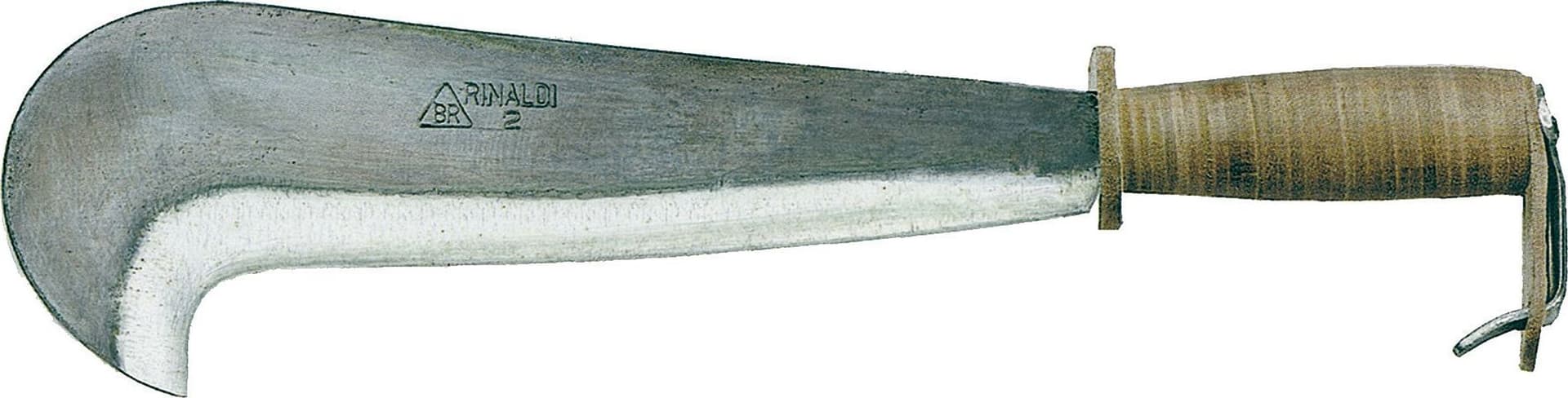 Roncola Rinaldi con Man Cuoio e Protez 45 cm 111 x 3 - 2