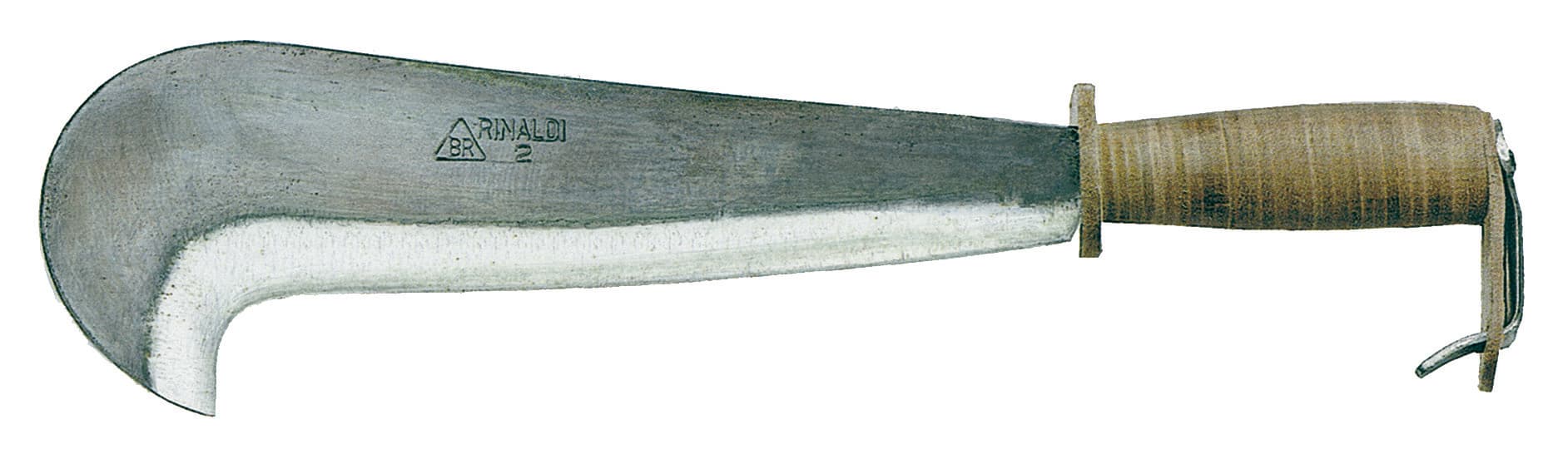 Roncola Rinaldi con Man Cuoio e Protez 45 cm 111 x 3 - 2