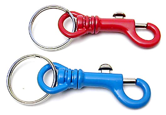 PORTACHIAVI MOSCHETTONE SMALTATO GIREVOLE 60 MM- DIESSE- 50,0 pz - 2