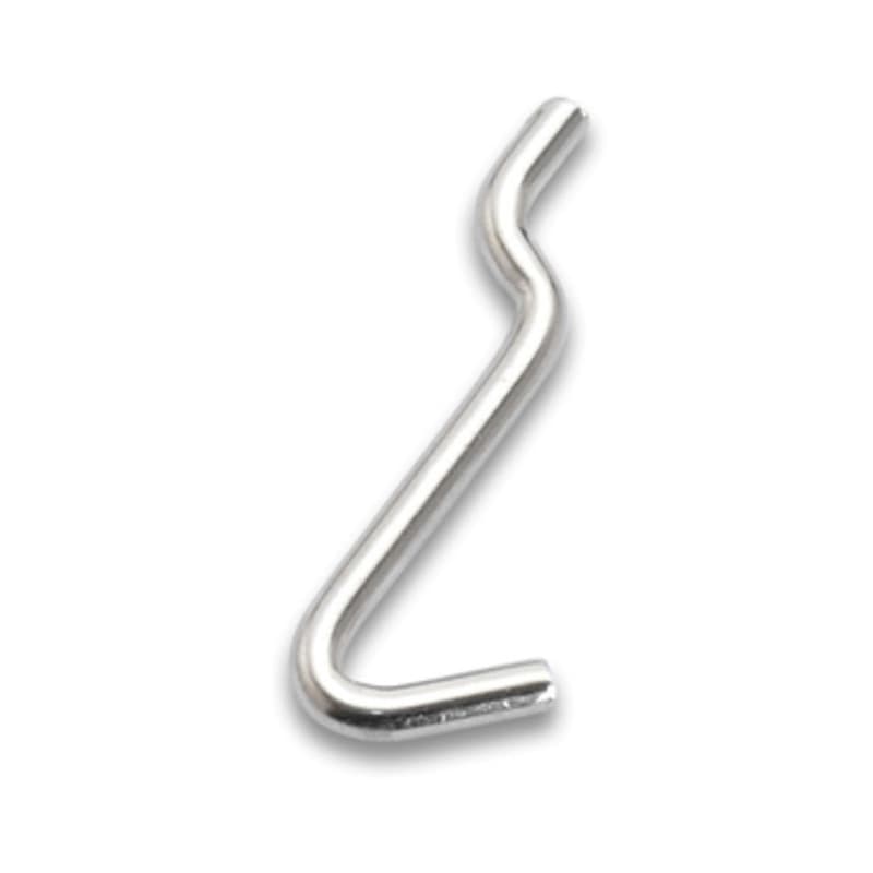 GANCIO PER PANNELLI FORATI FIG 2- 200,0 pz