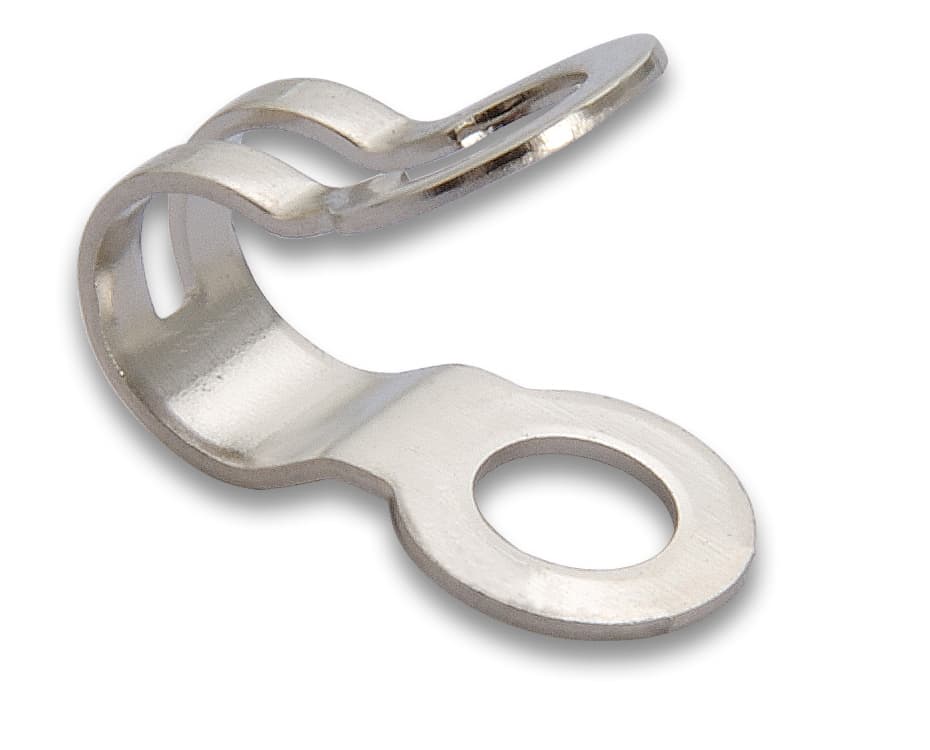 ASOLA PER CATENA A PERLINE OTTONE NICHELATO N. 2- 2,0 centinaia - 2
