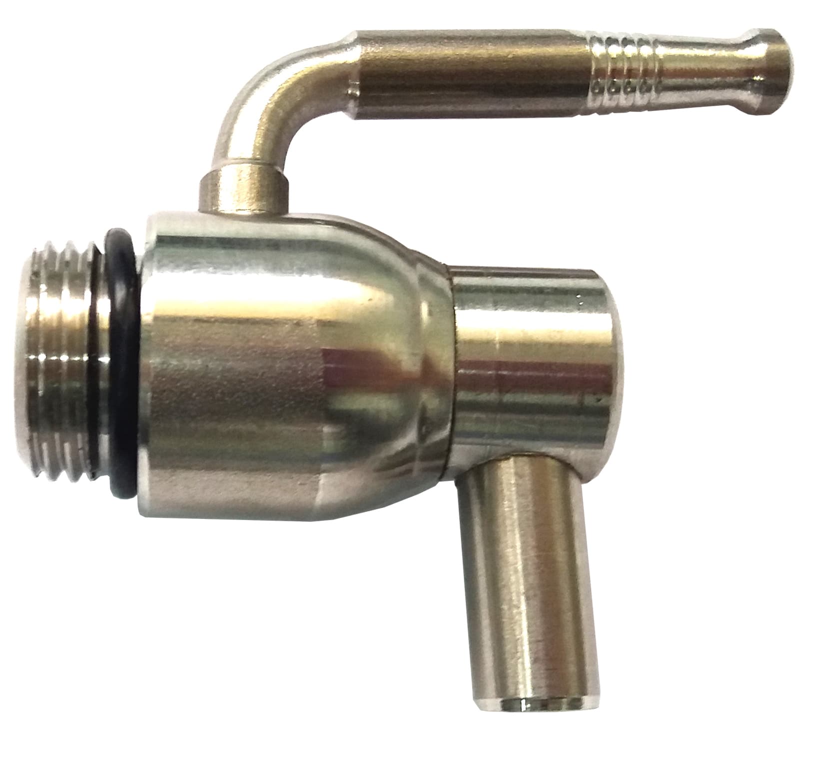 RUBINETTO PER CONTENITORE OLIO INOX C/LEVA  1/2- ARTIGIAN GIOVANNI RUSSO- 6 pz - 2