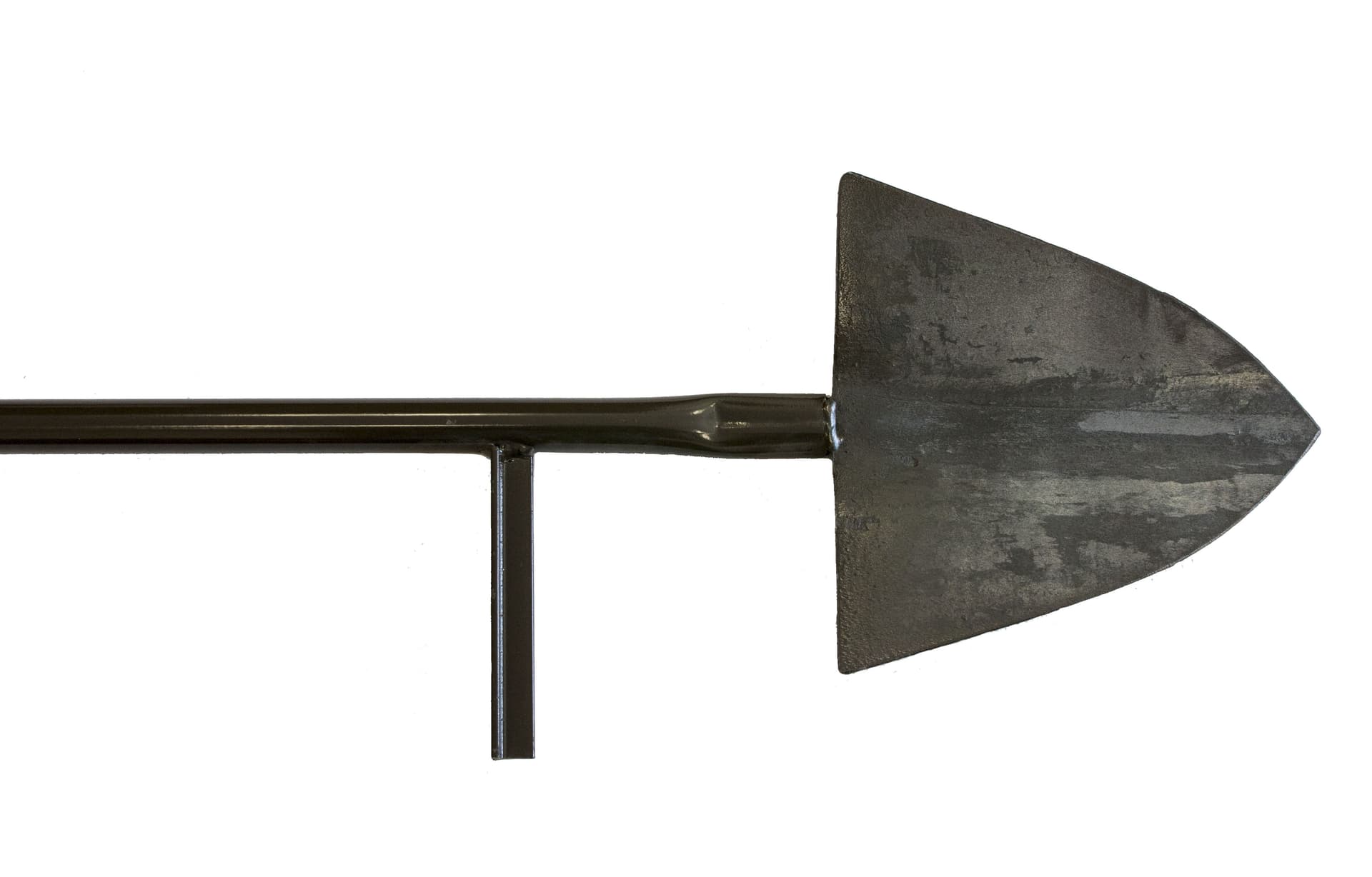 VANGA FORGIATA A PUNTA MANICO FERRO- 1,0 pz - 2