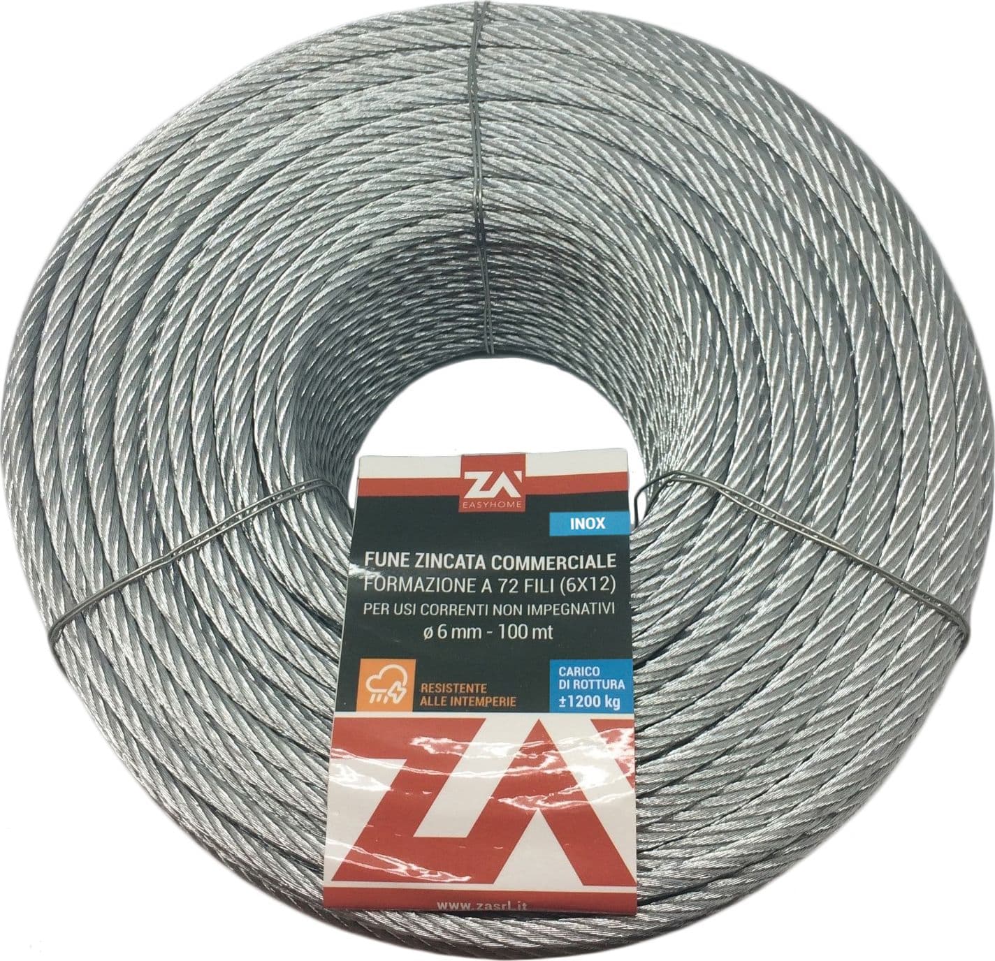 Cavetto Acciaio INOX 49F Ø 8 mm 50 m - 2