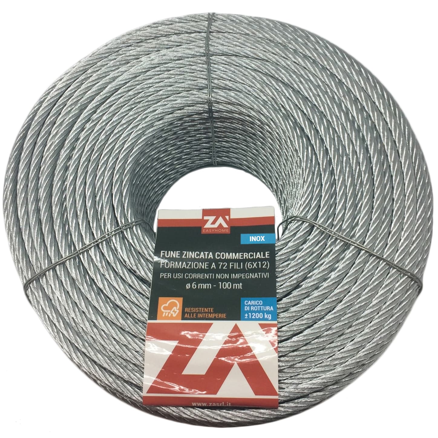 CAVETTO ACCIAIO INOX 49F D 8 MM 50 M - 2