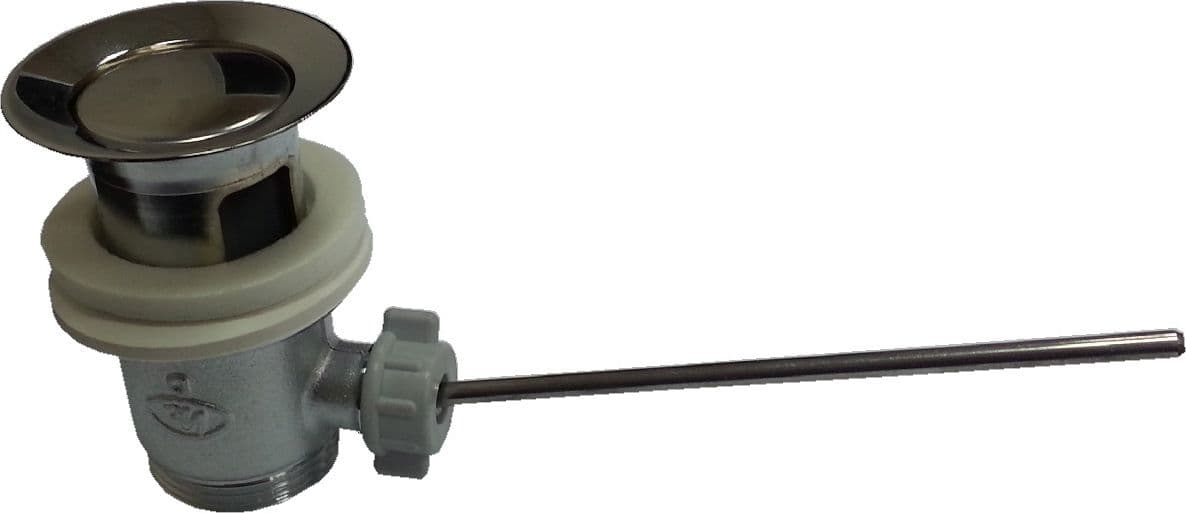 Piletta con Saltarello Lavabo Bidet Ø 1 Ottone Cr 3 Pezzi - 2