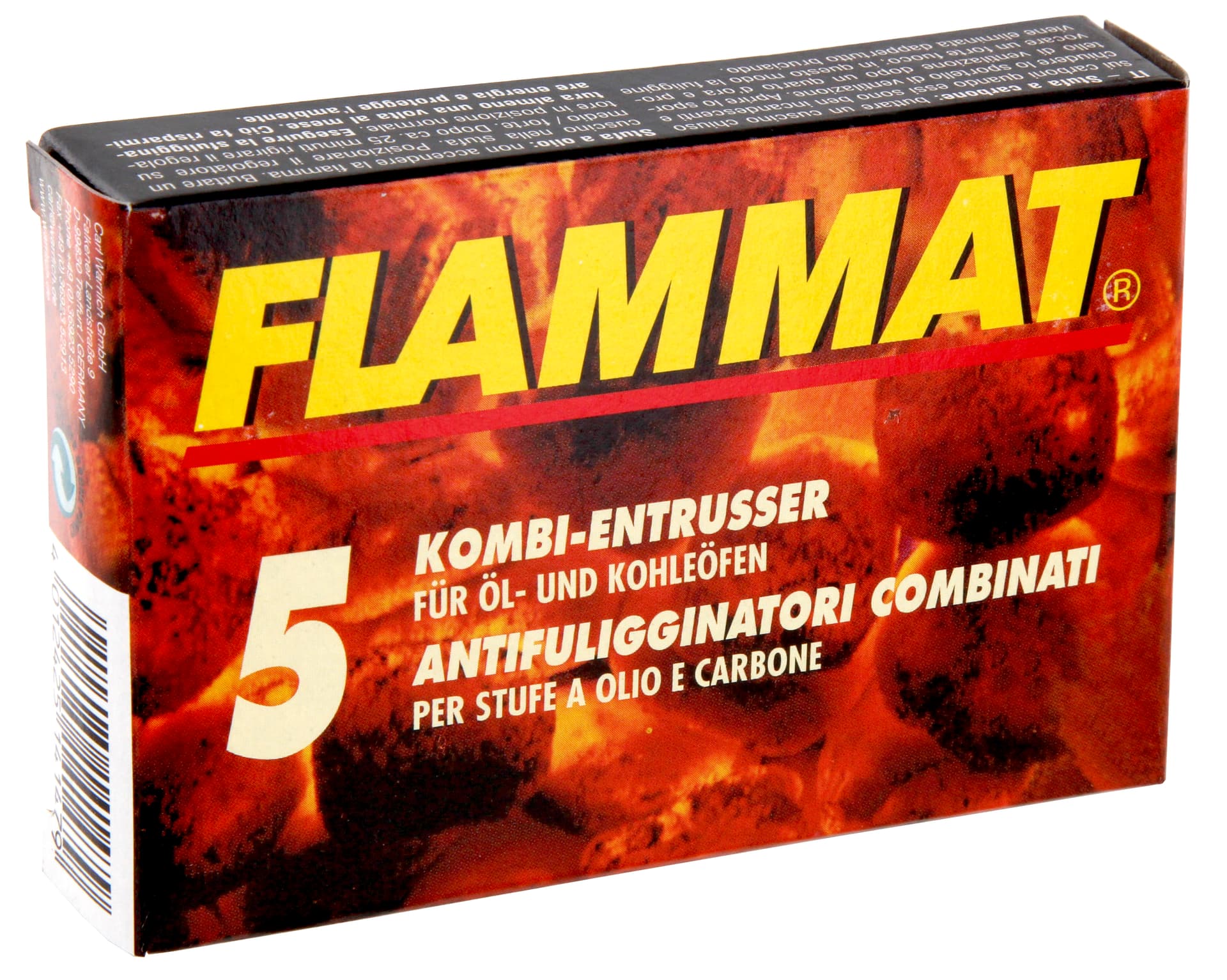 SPAZZA CAMINO BUSTINE FLAMAT 5 PZ- CARL WARRLICH GMBH- 24,0 confezione - 2
