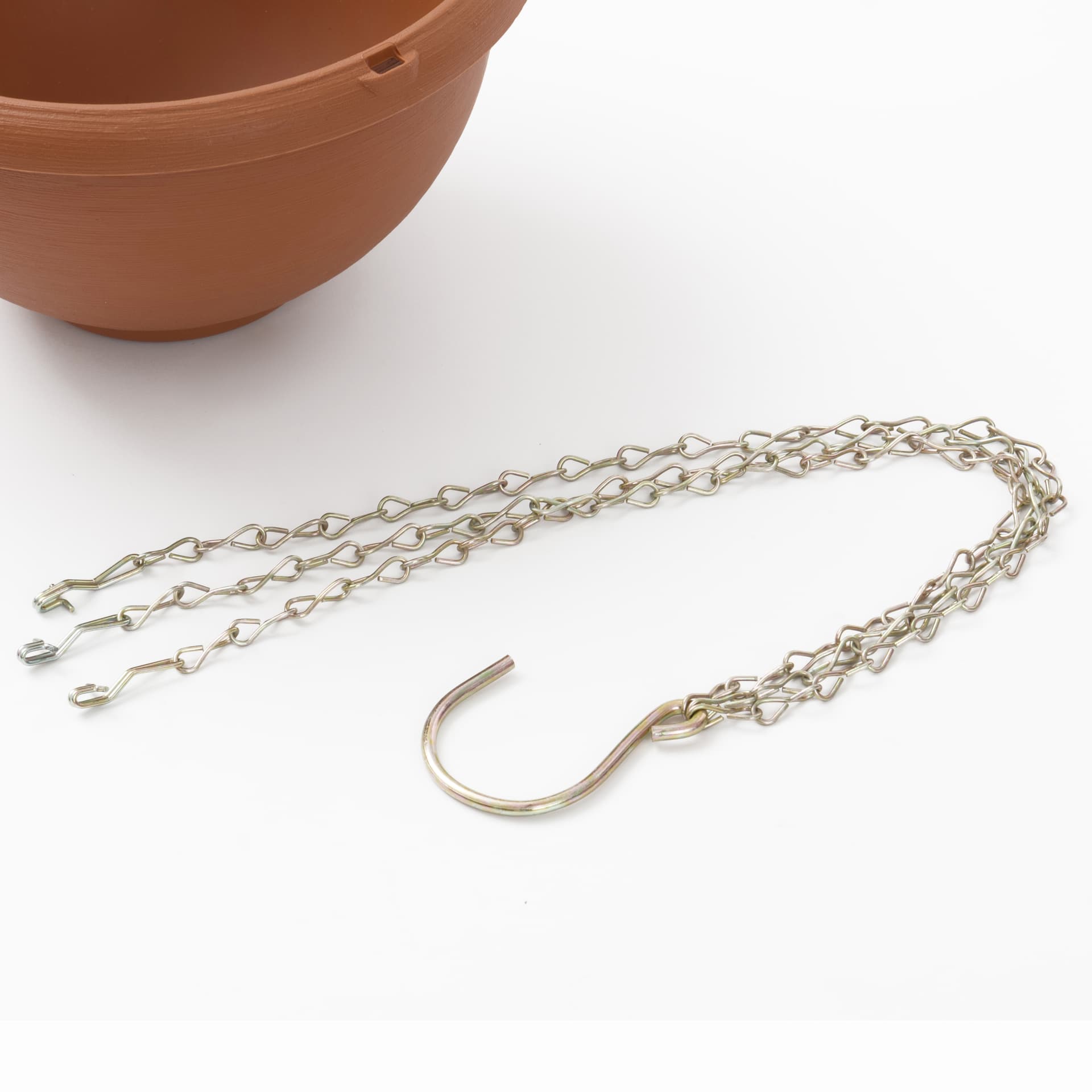 CATENA P/VASO PENSILE IN PLASTICA BASKET- 1,0 pz - 2