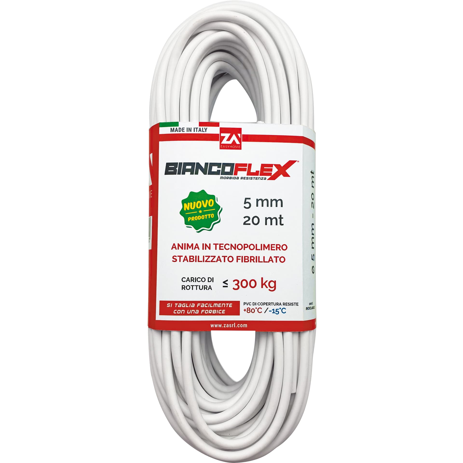 FILO STENDIBIANCHERIA BIANCOFLEX CONF 20 M- 1,0 confezione - 2