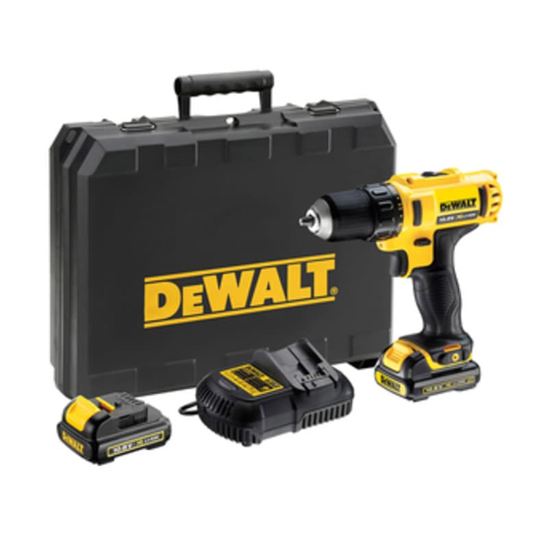 DEWALT TRAPANO 2 BAT. LIT 10,8V 2,0AH DCD710D2-QW- BLACK & DECKER DEWALT- 1,0 pz - 2