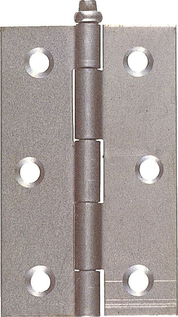 Cerniera Perno Fisso 125 Ferro Leggero 30 x 40 mm 50 Pezzi - 2