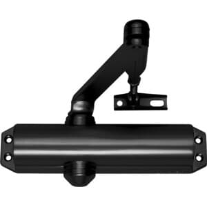 CHIUDIP. DC120 C/BRACCIO S/FERMO NERO CERTIF.- ASSA ABLOY ITALIA- 1,0 pz - 2