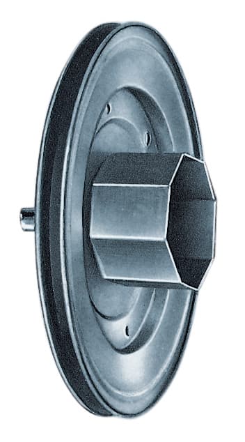 PULEGGIA ZINCATA CM.19 PER ARGANELLI- BOLIS ITALIA- 1,0 pz - 2