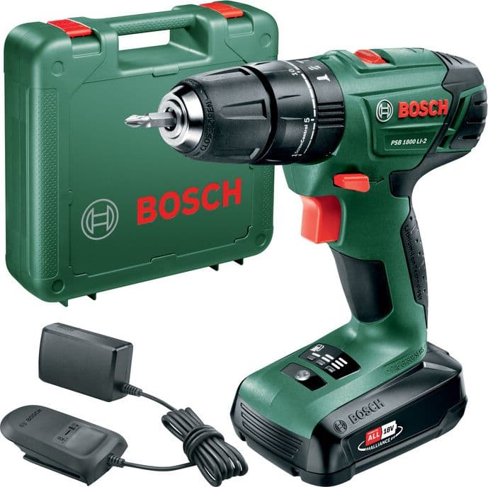 Trapano 1 BATT.1,5AH Psb 1800 Li 2 Kit Bosch V 18VP - 2