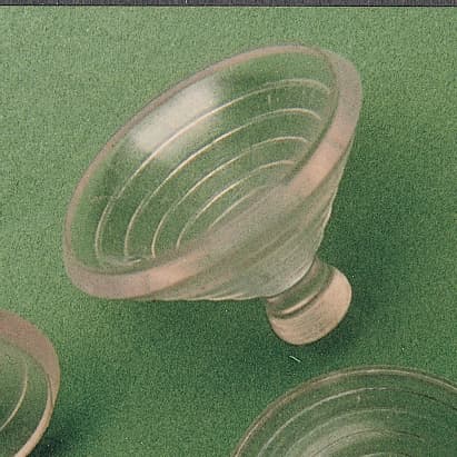VENTOSA C/SFERA D 25 MM TRASPARENTE **- FERR.PLAST- 200,0 pz - 2