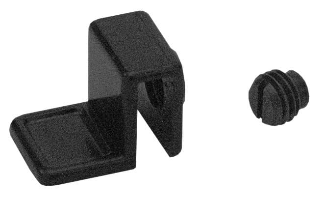 MANIGLIA ZAMA PER MOBILI VETRO SH 81X000 20X20 MM**- 20,0 pz - 2
